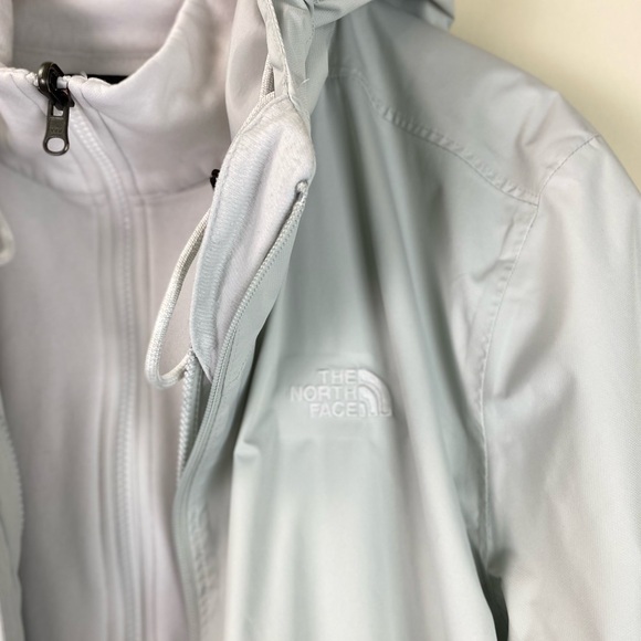The North Face Women’s Dry Vent Fleece Hooded Cold Weather Jacket Ice Mist 3XL - Picture 5 of 16
